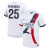 Paris Saint-Germain Nuno Mendes #25 Auswärtstrikot 2024-25 Kurzarm